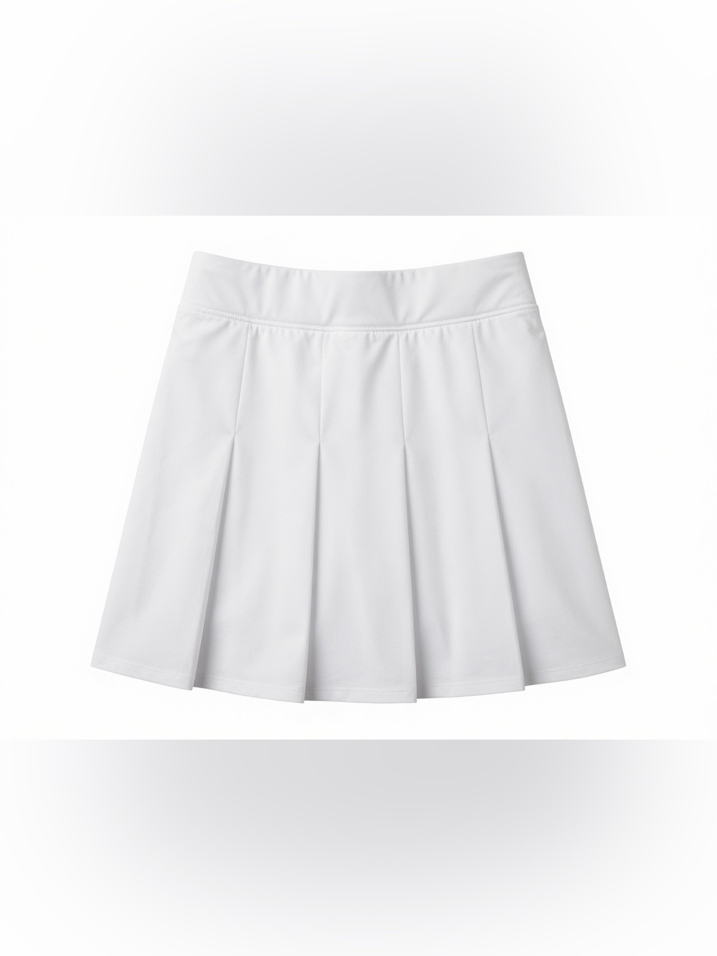 Abercrombie & Fitch White Tennis Skirt With Built-In Shorts Athletic Pleated S